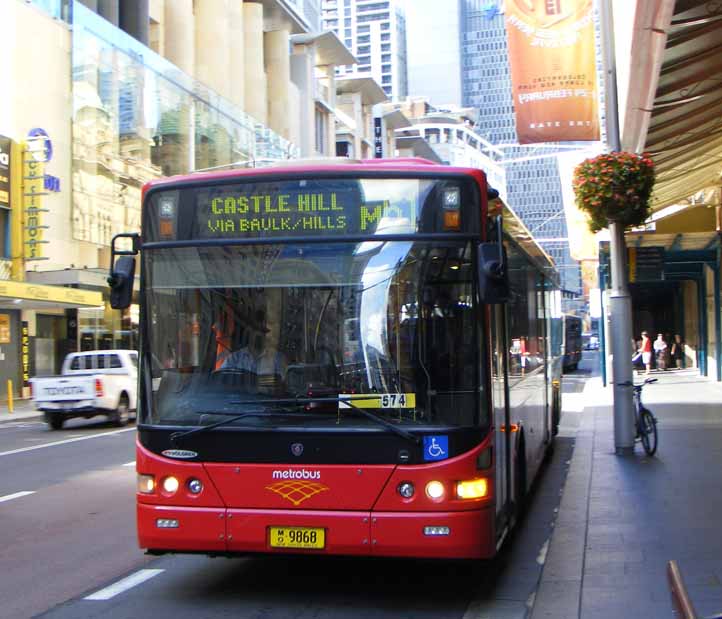 Hillsbus Scania K280UB Volgren CR228L 9868 Metrobus